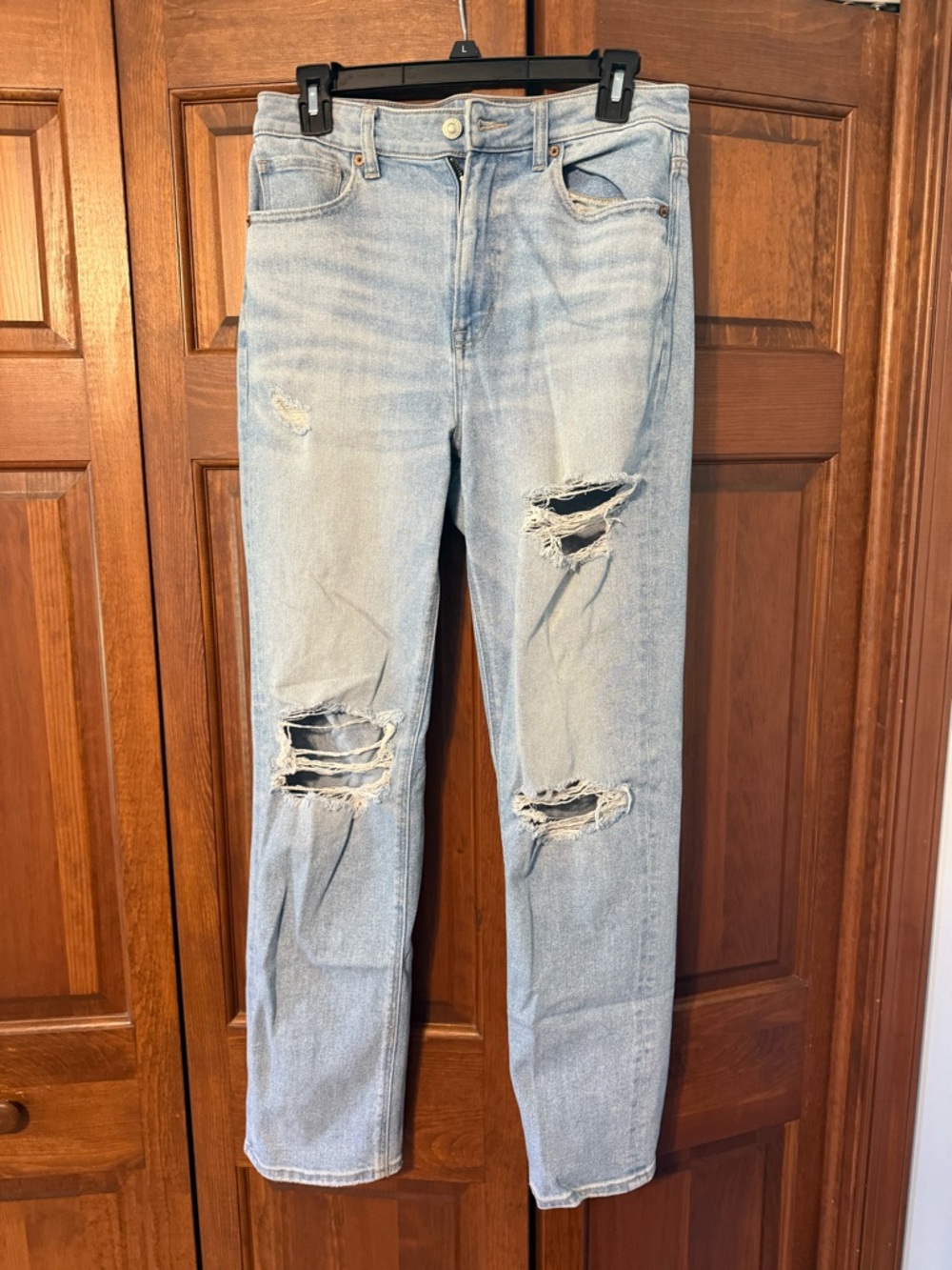 American Eagle Outfitters Light Blue Stretch Denim Jeans